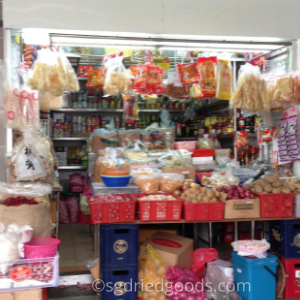 Renovated Market Stall selling Dried Goods after year 2012