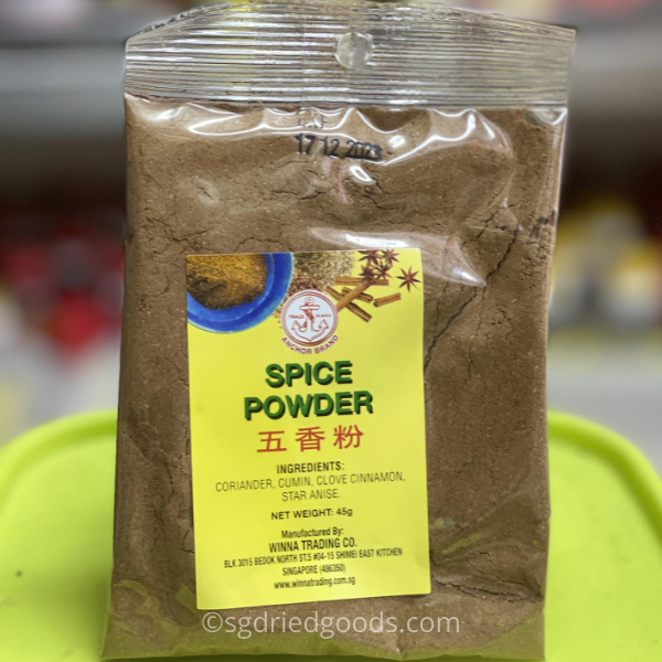 A packet of Five Spice Powder