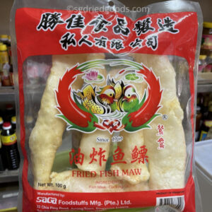 A packet of Fried Fish Maw 5B
