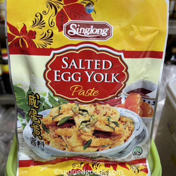 A packet of Salted Egg Yolk Paste