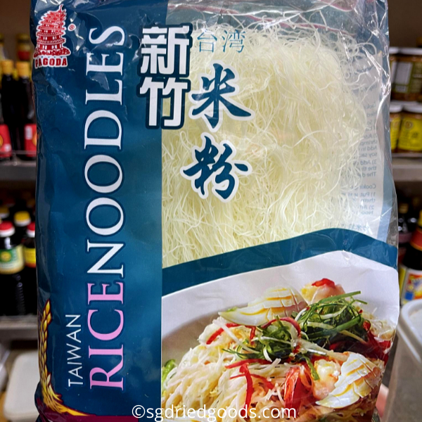 A packet of Taiwan Rice Noodles