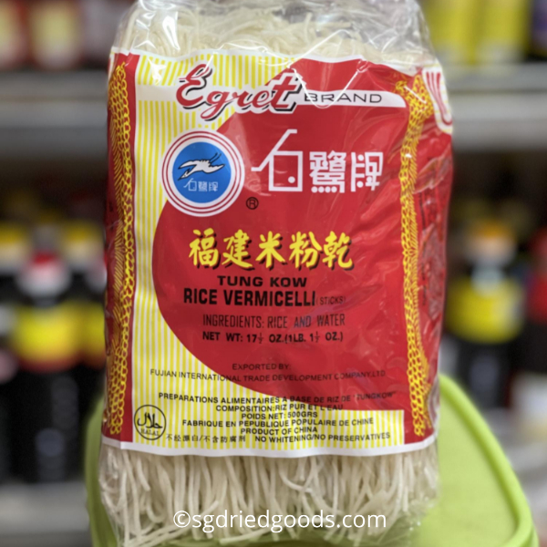 A packet of Tung Kow Rice Vermicelli