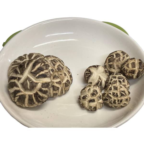 Dried Shiitake Mushrooms Different Sizes