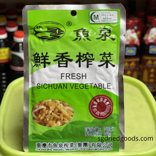 Fishwell Sliced Sichuan Vegetable in Packet
