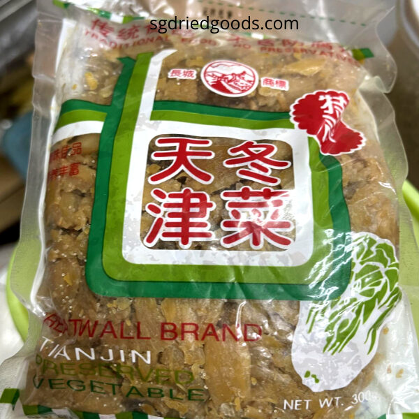 Tanjin Preserved Vegetable in a Plastic Packet 300g